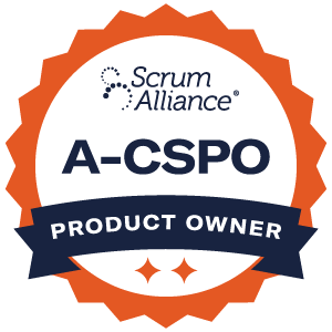 Badge for the Scrum Alliance Advanced Certified Scrum Product Owner