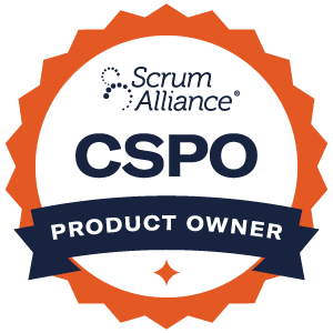 Badge for Certified Scrum Product Owner