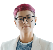 Smiling professional