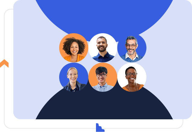 A group of portraits